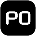 Potatso 的 App 图标,黑色圆角方块上印着白色 PO 字样